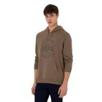 U.S. Polo Assn. Erkek Haki Sweatshirt 50290592-VR027, Yeşil, M