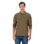 U.S. Polo Assn. Erkek Haki Sweatshirt 50293413-VR027, Yeşil