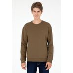U.s. Polo Assn. Erkek Haki Sweatshirt 50295148-vr027