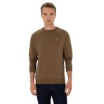 U.S. Polo Assn. Erkek Haki Sweatshirt 50313752-VR027