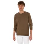 U.S. Polo Assn. Erkek Haki Sweatshirt 50315455-VR027