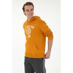 U.S. Polo Assn. Erkek Hardal Sweatshirt 50290888-VR072, Sarı, XL