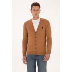 U.s. Polo Assn. Erkek Hırka (Triko) 50313702-VR233 - Bisküvi - 3XL