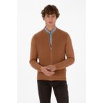 U.s. Polo Assn. Erkek Hırka (Triko) 50313721-VR233 - Bisküvi - 2XL