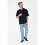 U.s. Polo Assn. Erkek İndigo Pantolon Kanvas-chino 50285618-vr028