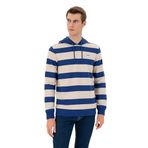 U.S. Polo Assn. Erkek İndigo Sweatshirt 50293357-VR028, Mavi, M