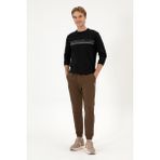 U.s. Polo Assn. Erkek Kahverengi Eşofman Altı 50313765-VR029 - Kahverengi-200 - XS