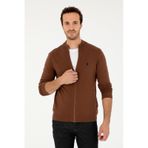 U.s. Polo Assn. Erkek Kahverengi Hırka Triko 50293526-vr029 Kahverengi