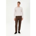 U.S. Polo Assn. Erkek Kahverengi Kanvas Carrot Fit Pantolon 50297861-VR153