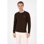 U.s. Polo Assn. Erkek Kahverengi Kazak /triko 50314983-VR029 - XL