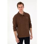 U.S. Polo Assn. Erkek Kahverengi Sweatshirt 50290583-VR029