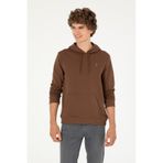 U.s. Polo Assn. Erkek Kahverengi Sweatshirt 50295167-vr029 Kahverengi