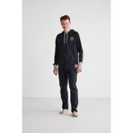 U.S. Polo Assn. Erkek Kapşonlu Pijama Takımı, Lacivert, XL