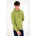 U.S. Polo Assn. Erkek Kapüşonlu Fıstık Yeşili Basic Şardonlu Sweatshirt 50295176-VR087 - M