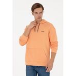 U.S. Polo Assn. Erkek Kavun Sweatshirt 50295149-VR202, Turuncu