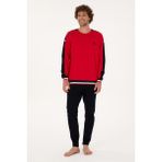 U.s. Polo Assn. Erkek Kırmızı Pijama Takım 50318592-VR030