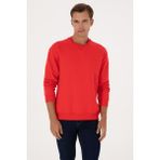 U.S. Polo Assn. Erkek Kırmızı Sweatshirt 50313757-VR030
