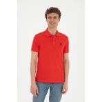 U.S. Polo Assn. Erkek Kırmızı Tişört Basic 50279581-VR030