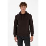 U.s. Polo Assn. Erkek Koyu Kahverengi Sweatshirt 50313720-VR084 - 2XL
