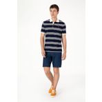 U.S. Polo Assn. Erkek Koyu Mavi Jean Şort 50304382-DN0023
