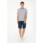 U.S. Polo Assn. Erkek Koyu Mavi Jean Şort 50304389-DN0023