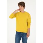 U.s. Polo Assn. Erkek Koyu Sarı Sweatshirt 50295148-vr094