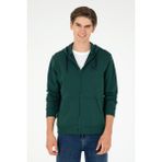 U.S. Polo Assn. Erkek Koyu Yeşil Hırka (Örme) 50295147-VR079