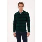 U.s. Polo Assn. Erkek Koyu Yeşil Kazak /triko 50315036-VR079 - 2XL