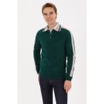 U.s. Polo Assn. Erkek Koyu Yeşil Kazak /triko 50315043-VR079 - XL
