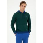 U.S. Polo Assn. Erkek Koyu Yeşil Sweatshirt 50293440-VR079, M