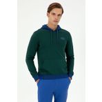 U.s. Polo Assn. Erkek Koyu Yeşil Sweatshirt 50293440-vr079