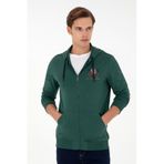 U.s. Polo Assn. Erkek Koyu Yeşil Sweatshirt 50293649-vr079 Koyu Yeşil