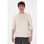U.S. Polo Assn. Erkek Krem Sweatshirt 50290860-VR071