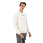 U.S. Polo Assn. Erkek Krem Sweatshirt 50293359-VR071, Beyaz, 3XL