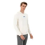 U.S. Polo Assn. Erkek Krem Sweatshirt 50293359-VR071, Beyaz, L