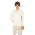 U.S. Polo Assn. Erkek Krem Sweatshirt 50293439-VR071, Beyaz, L
