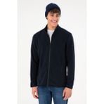 U.S. Polo Assn. Erkek Lacivert Basic Polar Hırka 50298066-VR033 - XL