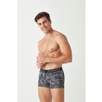 U.s. Polo Assn. Erkek Lacivert - Baskılı - Bordo 3 Lü Boxer