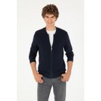U.s. Polo Assn. Erkek Lacivert Hırka (Triko) 50293528-VR033