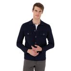 U.S. Polo Assn. Erkek Lacivert Hırka (triko) 50294169-VR033, 2XL