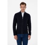 U.s. Polo Assn. Erkek Lacivert Hırka (Triko) 50313688-VR033