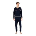 U.S. Polo Assn. Erkek Lacivert Pijama Takım 50301590-VR033