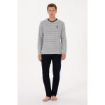 U.s. Polo Assn. Erkek Lacivert Pijama Takım 50318604-VR033 - XL