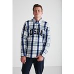 U.S. Polo Assn. - Erkek Lacivert Polarlı Pijama Takımı Perita-P18P754
