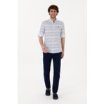 U.S. Polo Assn. Erkek Lacivert Slim Fit Kanvas Pantolon 50309142-vr033