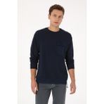 U.s. Polo Assn. Erkek Lacivert Sweatshirt 50316401-VR033 - 3XL