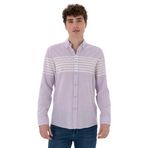 U.s. Polo Assn. Erkek Lila Gömlek Desenli 50300013-VR034