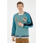 U.S. Polo Assn. Erkek Mint Hırka (Örme) 50270843-VR090 - XL