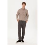 U.s. Polo Assn. Erkek Mor Pantolon Kanvas-chino 50291198-vr038 Mor