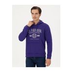 U.S. Polo Assn. Erkek Mor Sweatshirt 50293446-VR038